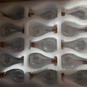 Small Potion Style Cork Bottles 30 Pack for Beads, Herbs, Decor, Crafts